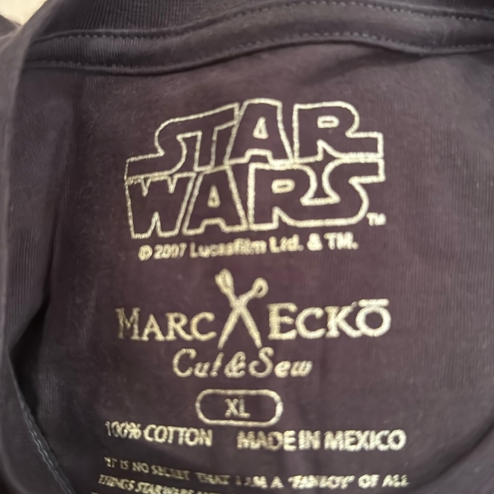 Star Wars X Mark Ecko cut & sew t shirt